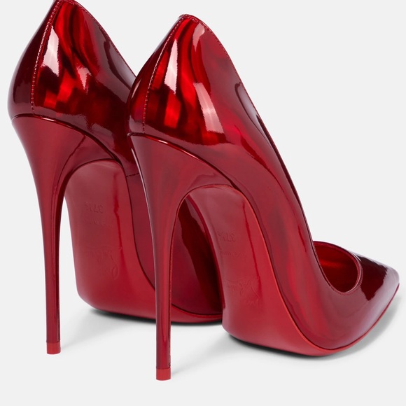 Christian Louboutin So Kate 120 patent leather red pump - Picture 6 of 11